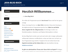 Tablet Screenshot of java-blog-buch.de